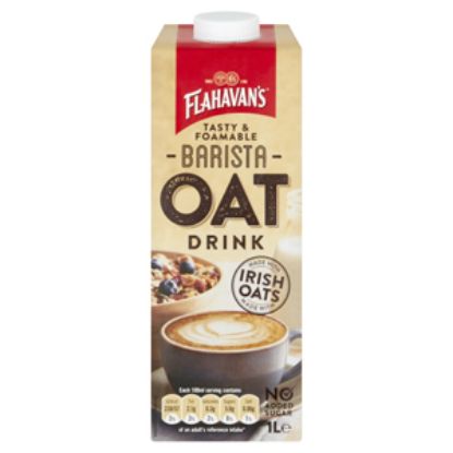 Picture of Flahavan Barista Oat Milk 1ltx8